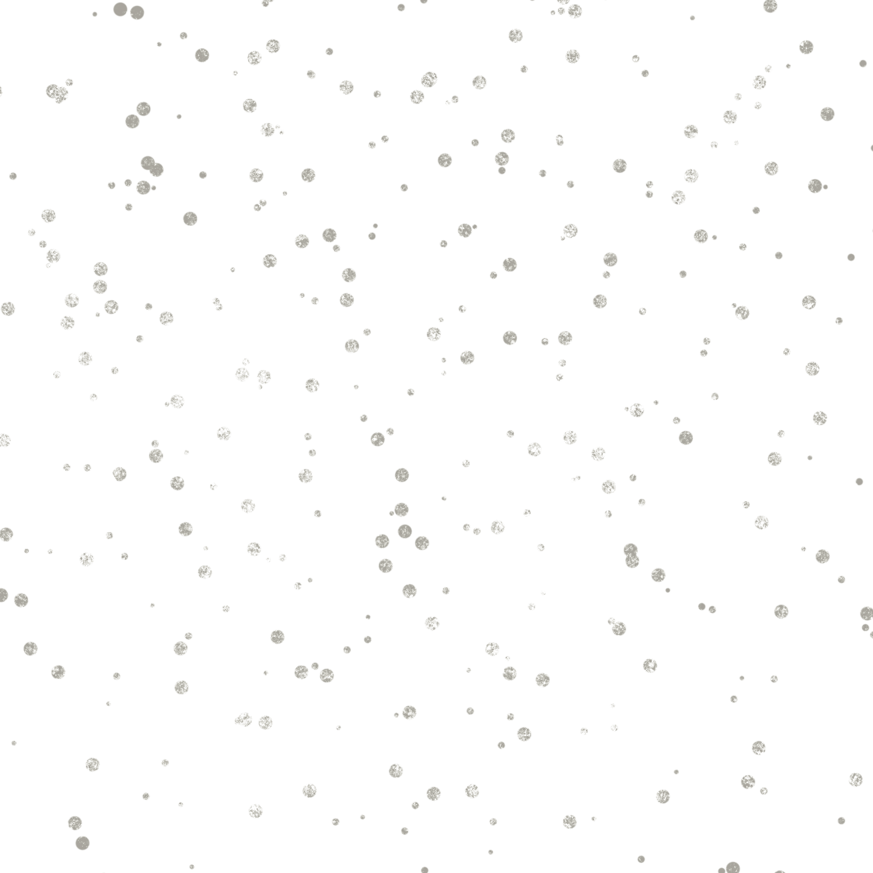 Silver Glitter Confetti